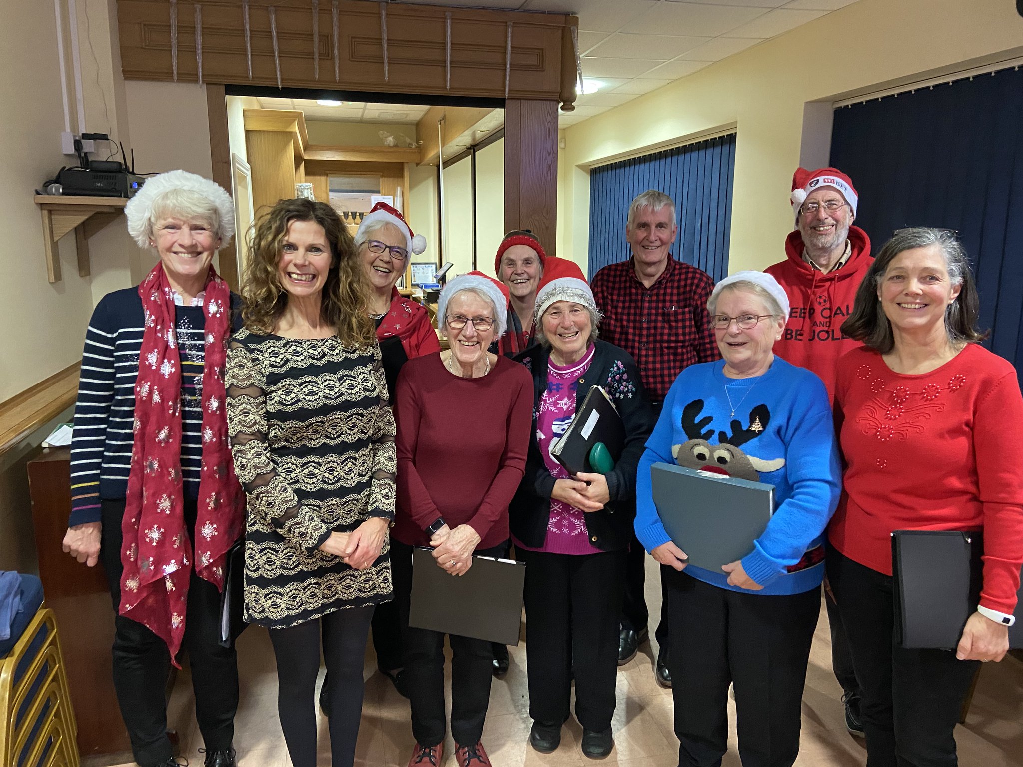 Music at the Forest Villages Christmas gathering